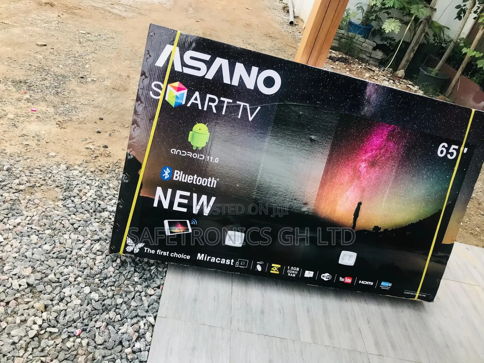 Asaon Long Lasting 65” Led Smart Glossy+ Bluetooth