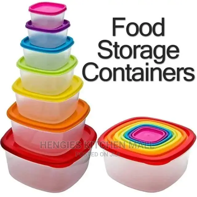 7pcs Storage Bowls (Microwave Bowls)