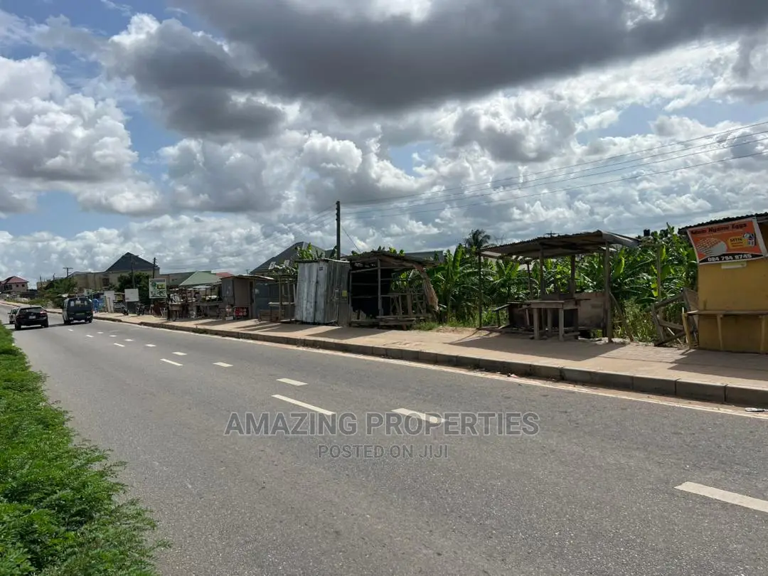 2 Plots of Roadside Land at Pokoase Ayawaso