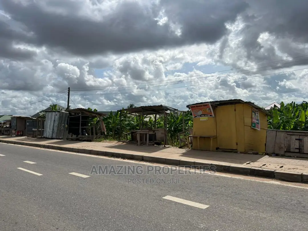 2 Plots of Roadside Land at Pokoase Ayawaso