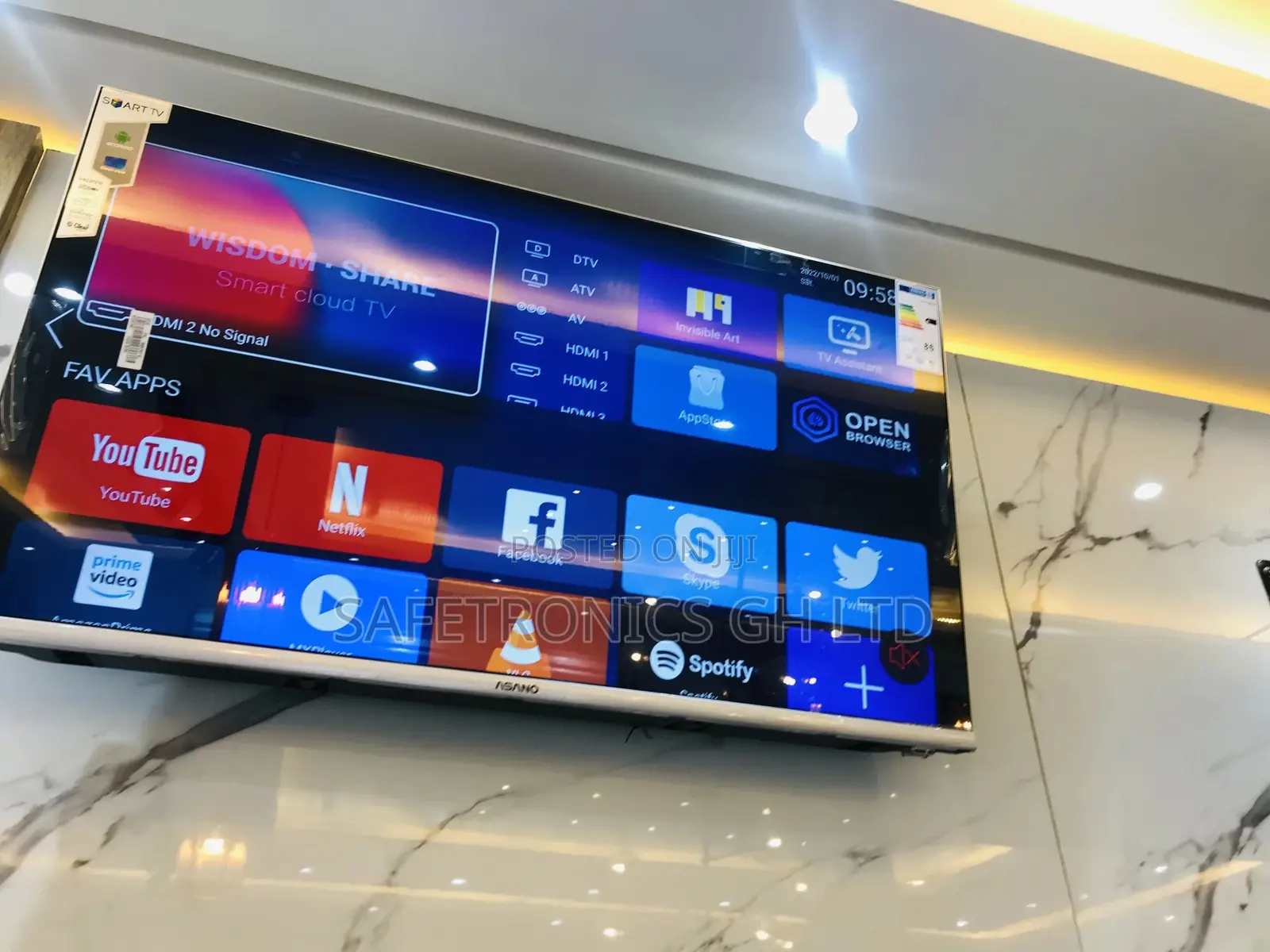 Besf and Quality 43 Inches Asaon Inches Glossy LED Smart