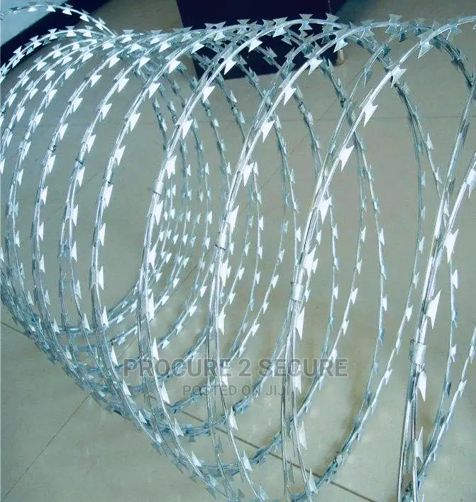 Galvanized Razor Wire