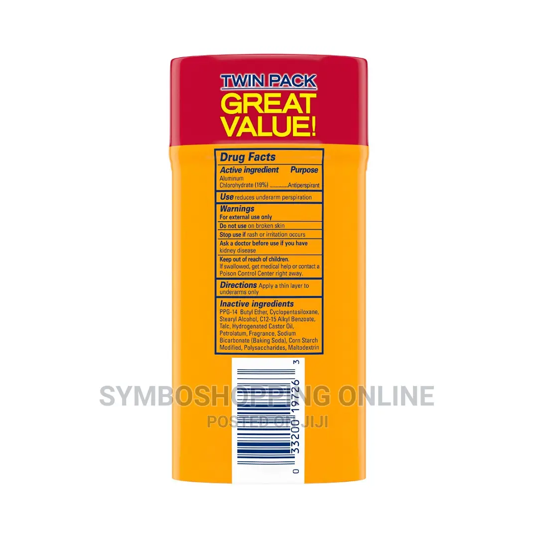 Arm Hammer Ultra Max Deodorant (80ghs Each )