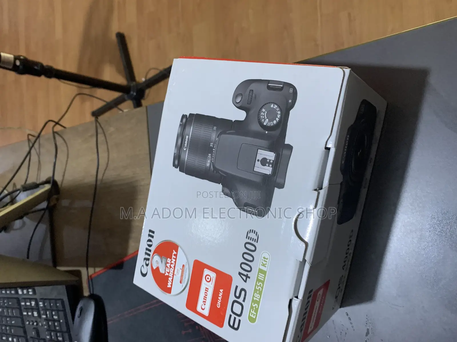 Canon 4000d Black Colour Digital Camera