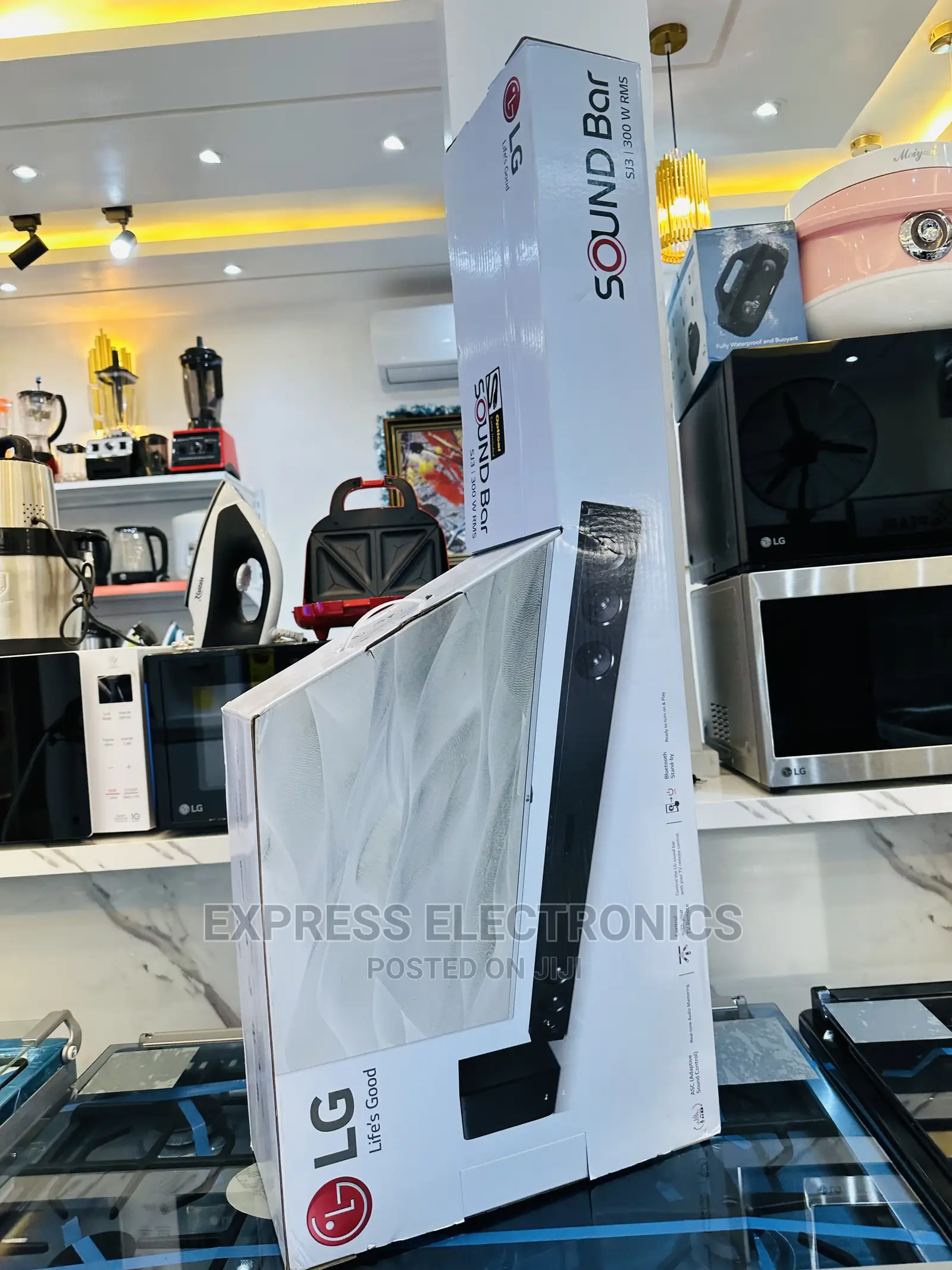 Creat Your Own Vibes With LG 300W 2.1ch SOUNDBAR SYSTEM SJ3
