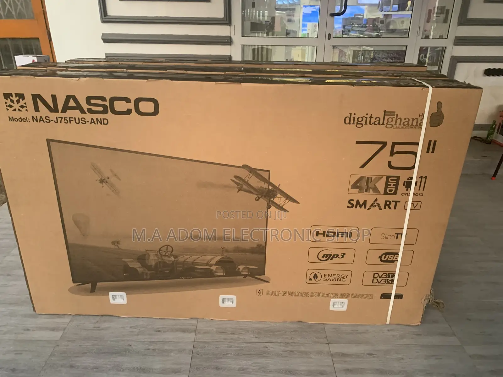 75” UHD Nasco Tv