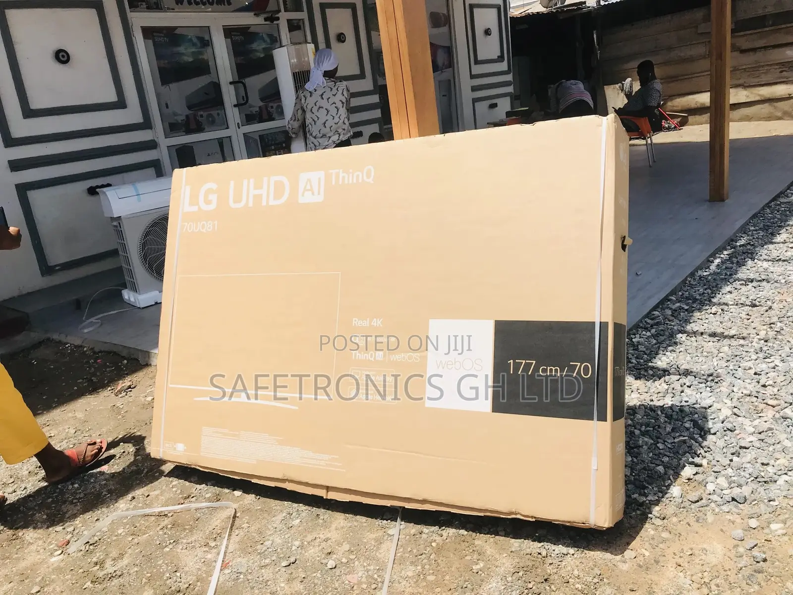 Neat and Durable Lg 70” Led Glossy UQ81 Smart HD Tv