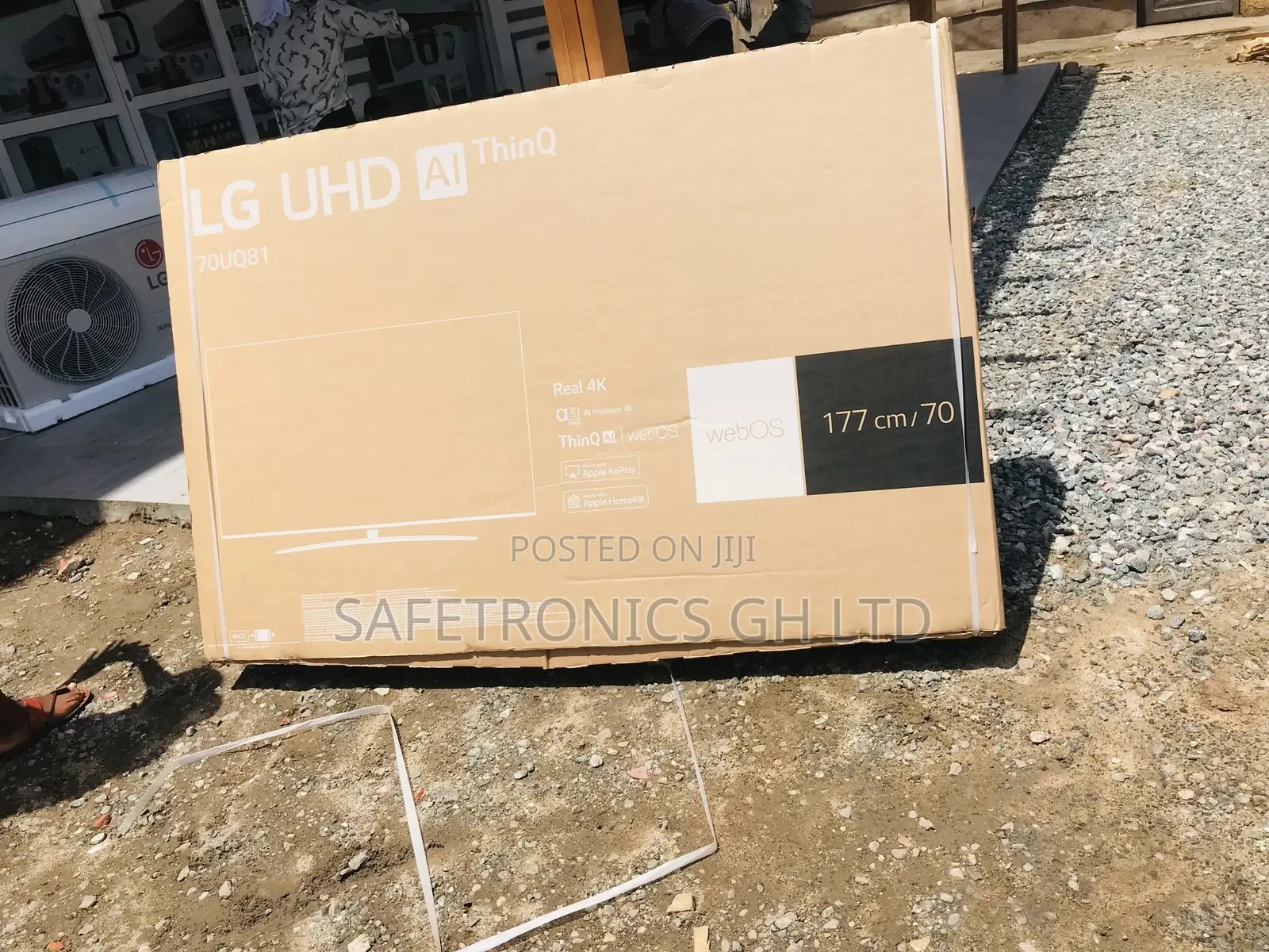 Neat and Durable Lg 70” Led Glossy UQ81 Smart HD Tv