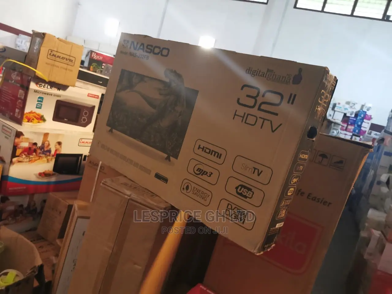 Perfect New Nasco 32 Satellite Digital Tv