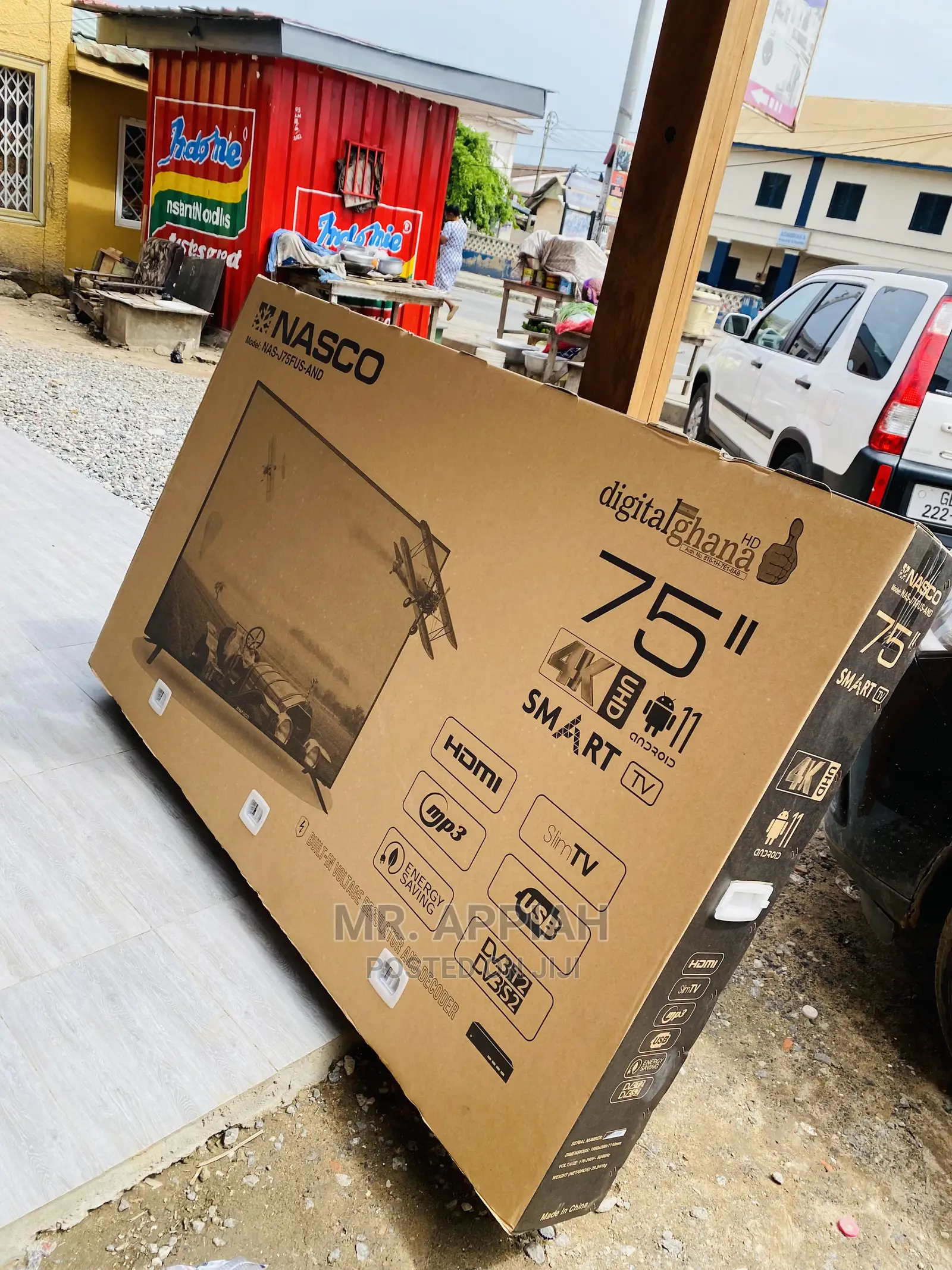 Durable Affordable Nasco(Nas-J75fus-And)Digital Tv  75”