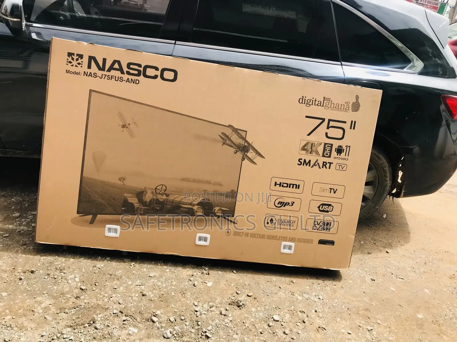 LED UHD Nasco Nas-J75fus Smart  75” Digital HDMI