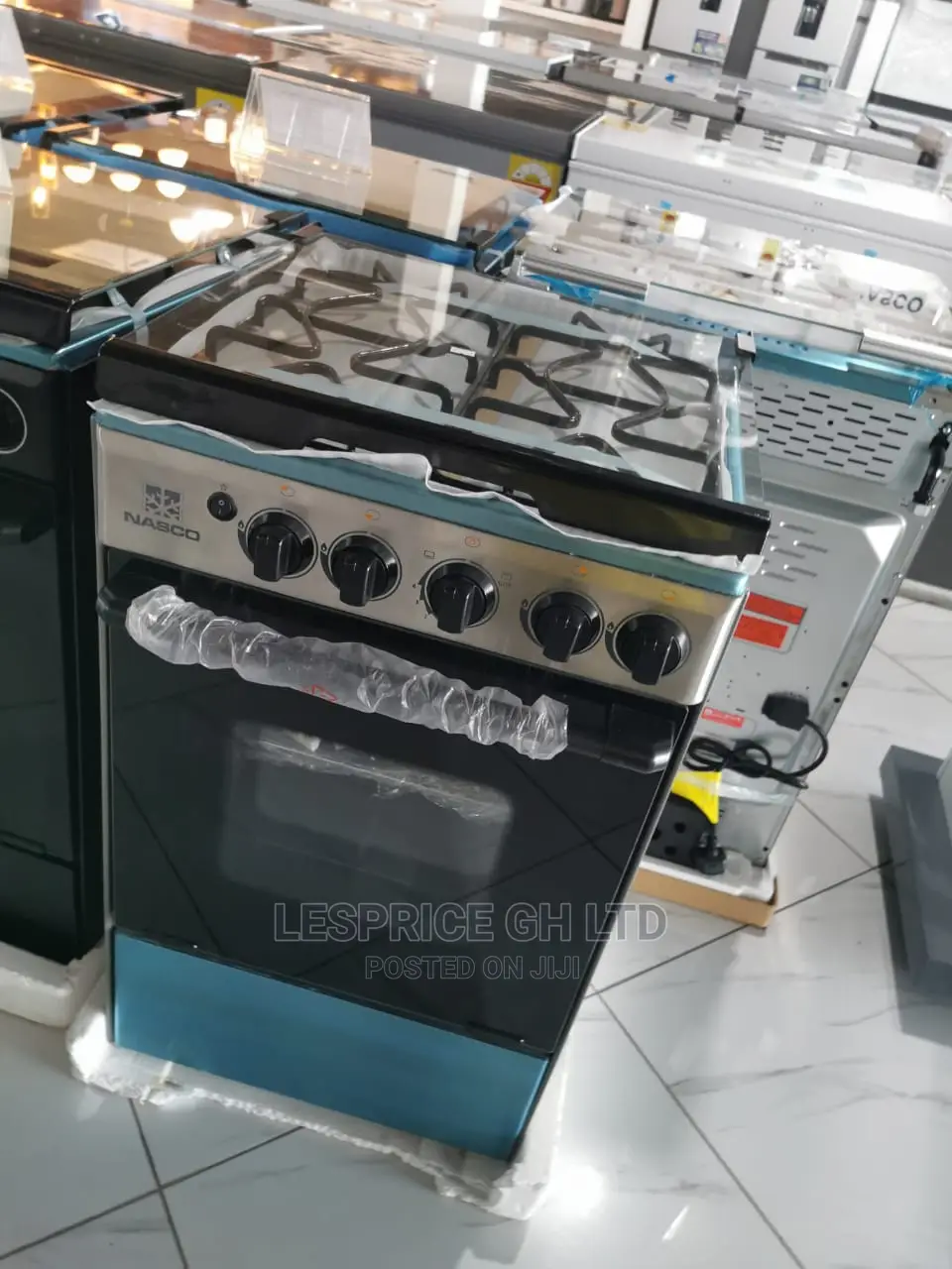 Nasco Gas Cooker 50*50 Oven With Grill