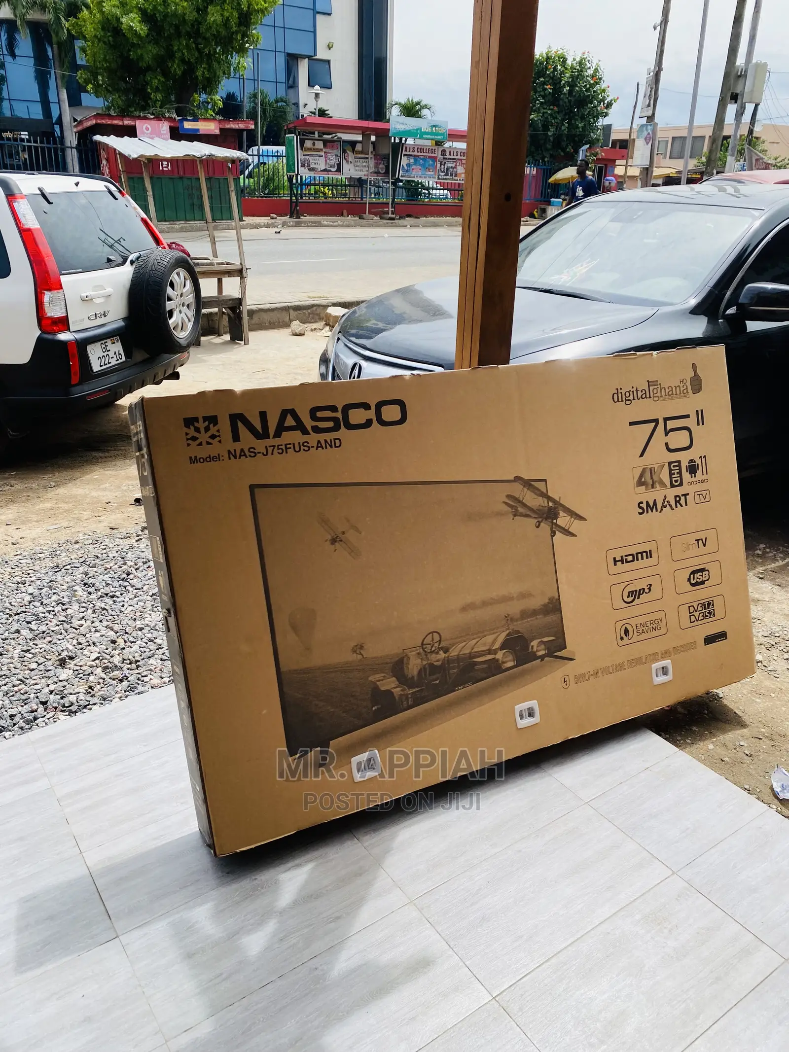 Never a Dull Moment With 75” Nasco Tv(NAS-J75fus-And).