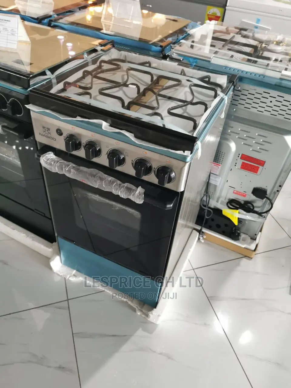 Unique Nasco Gas Cooker 50 by 50 Oven With Grill
