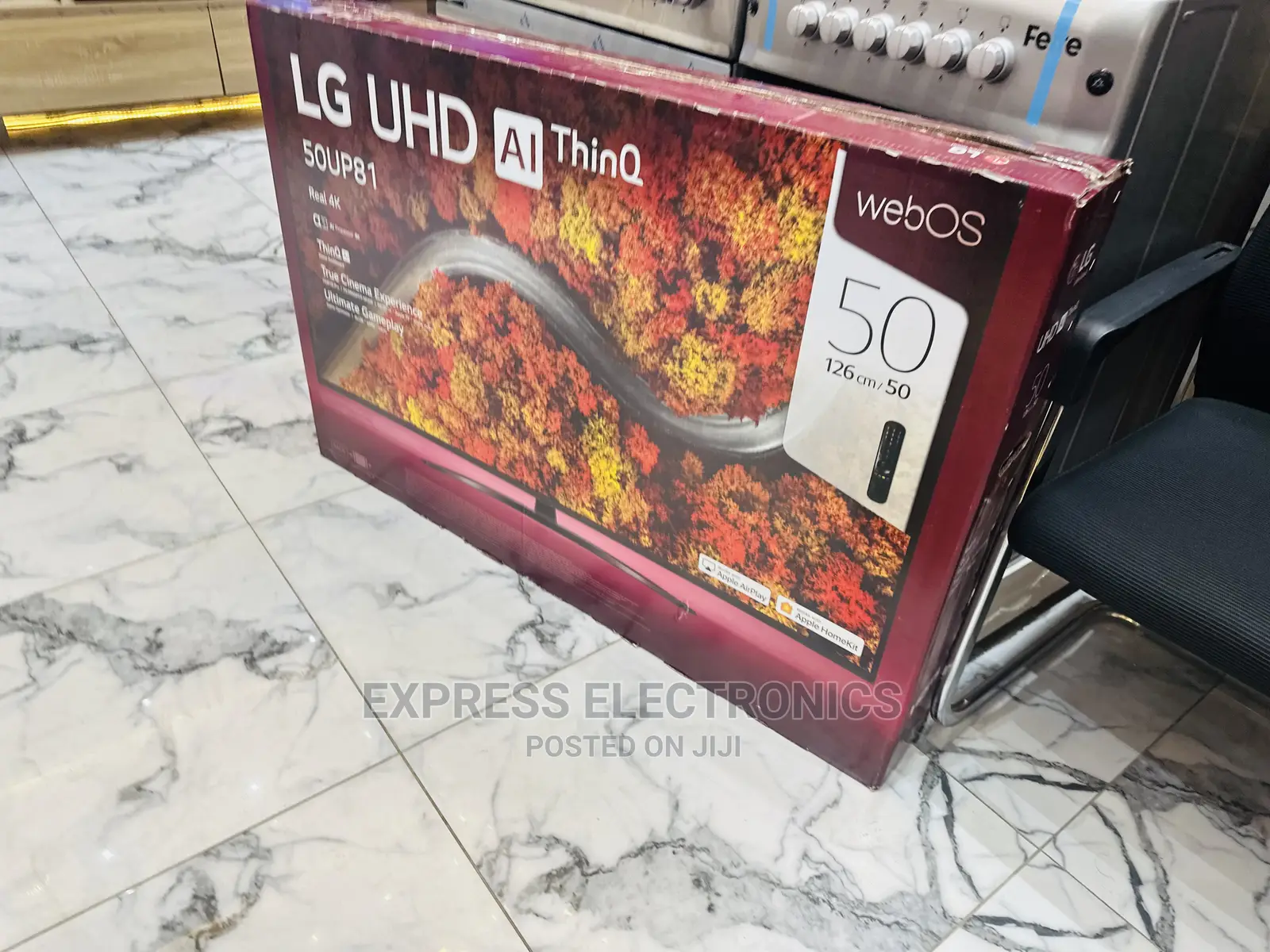 Enjoy  Netflix on UHD Smart Lg Tv Up81 Series 50”