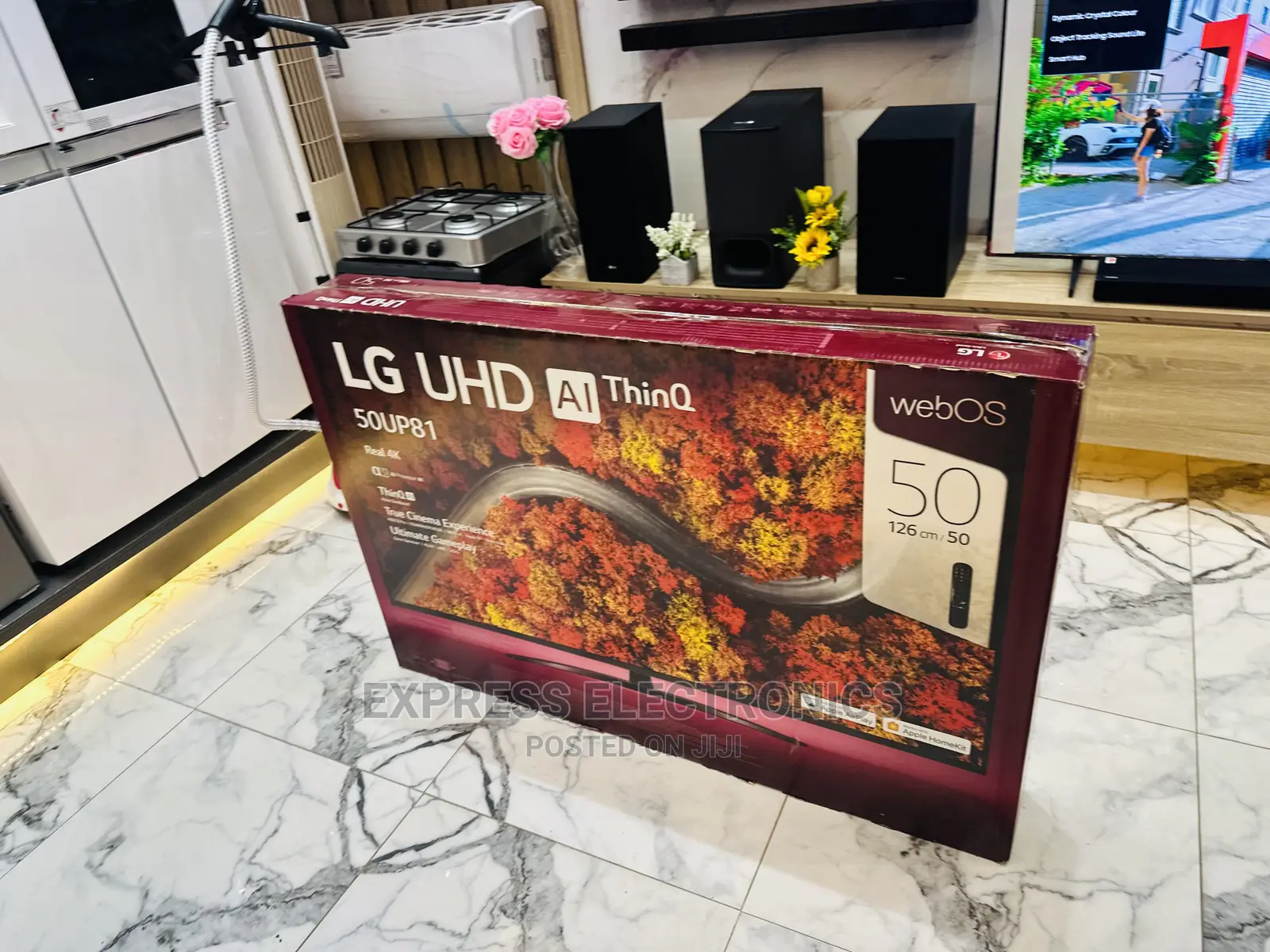 Best and Authentic Sleek Tv Lg UHD Glossy Up81 50” Tv