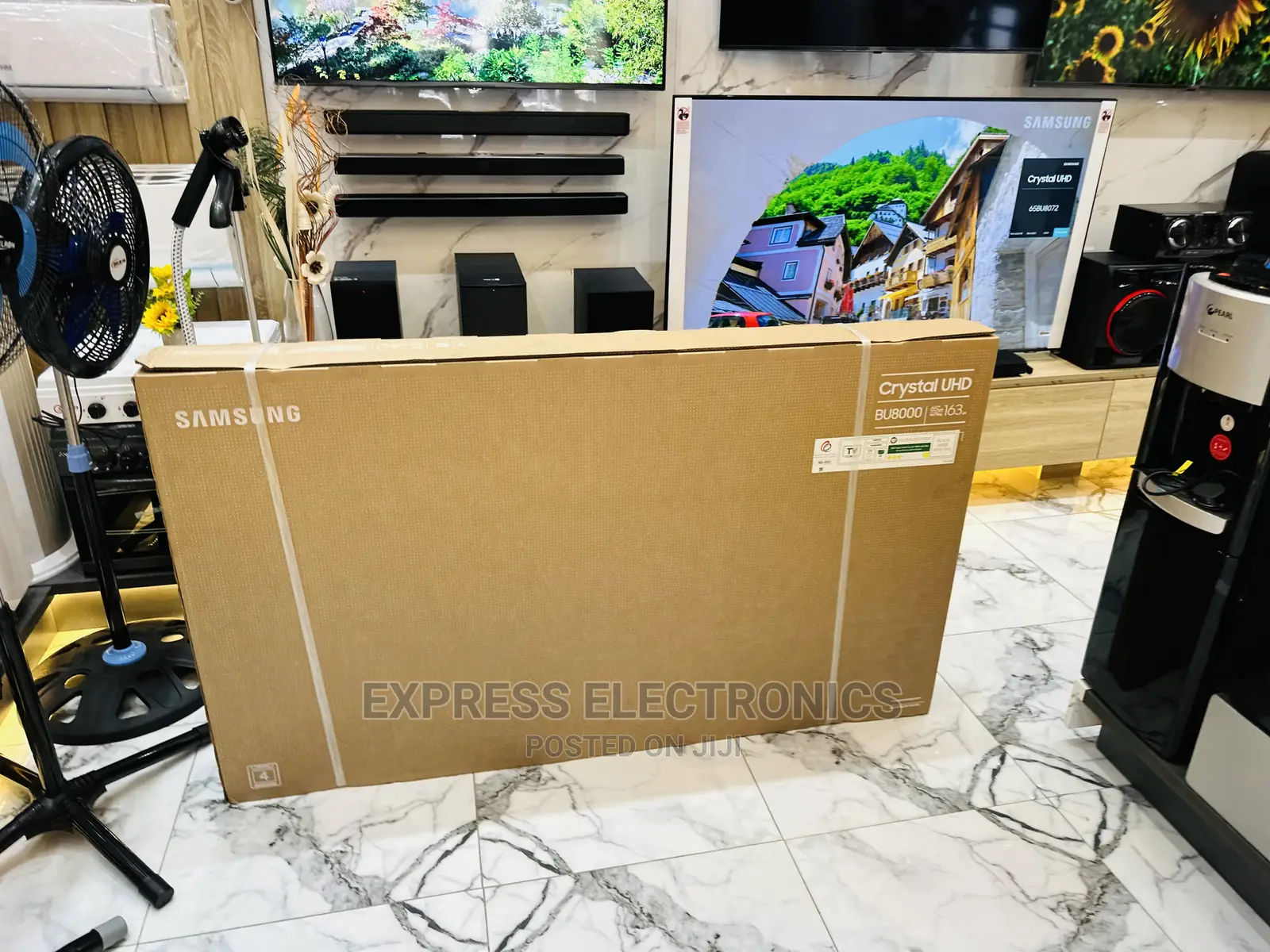 AI Sound System UHD Smart Samsung 65”Bu8000 Tv