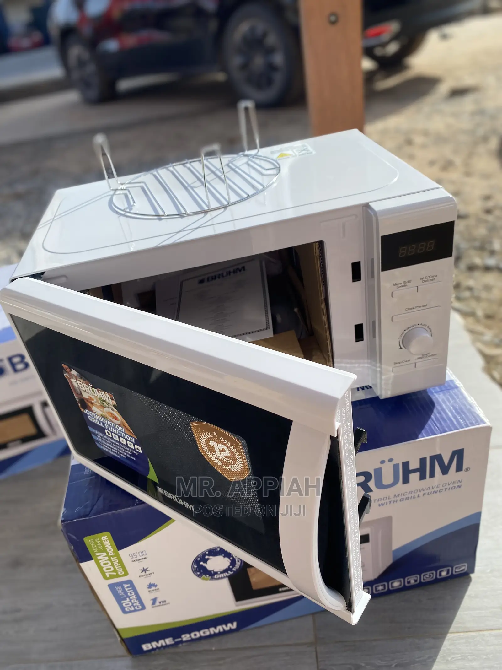 BME-20GMW,Bruhm Microwave With Grill Works Smart Saveenergy