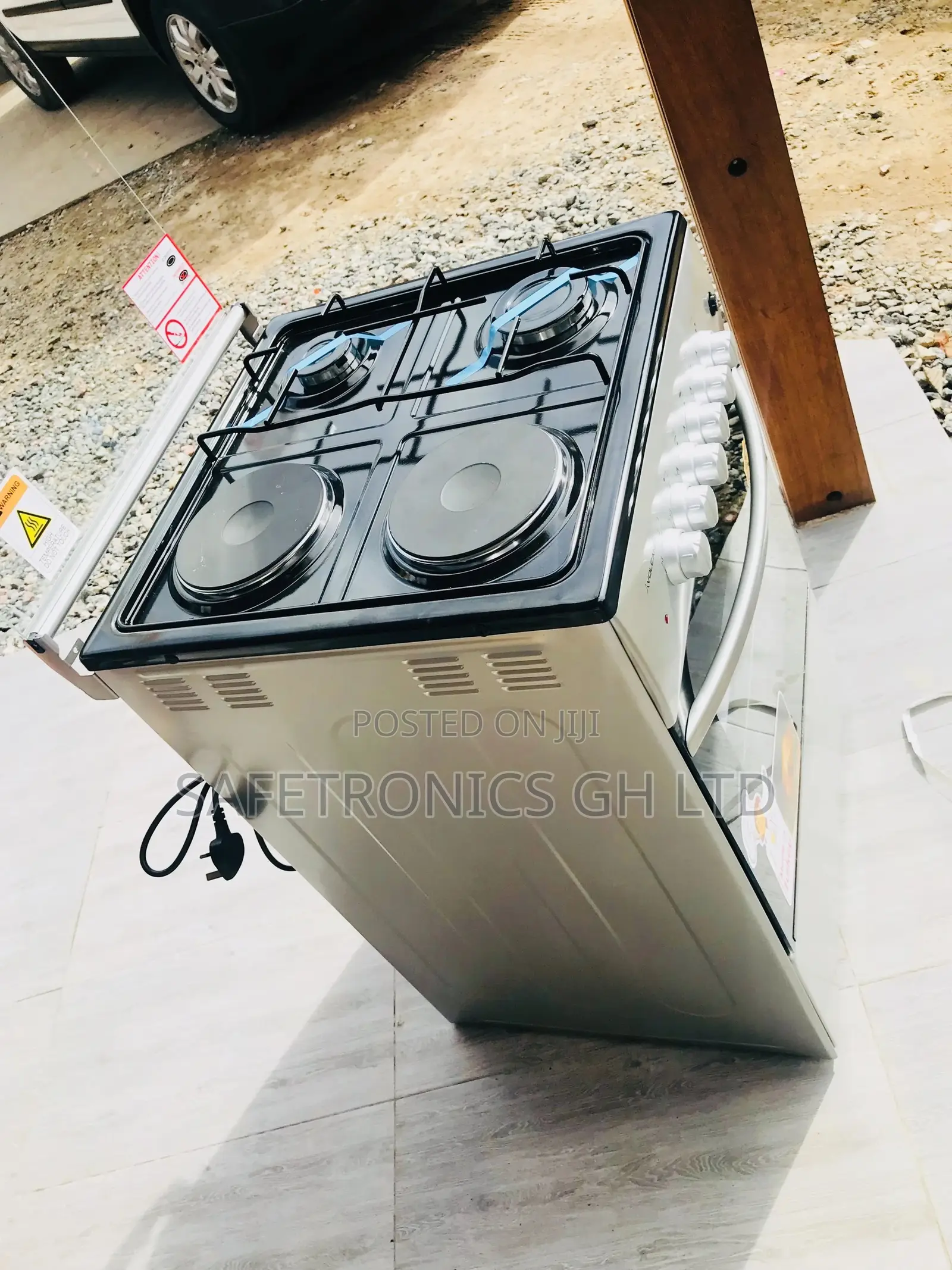 Quality 4 Burner 2 Electric 2 Gas Oven Grill 50x50