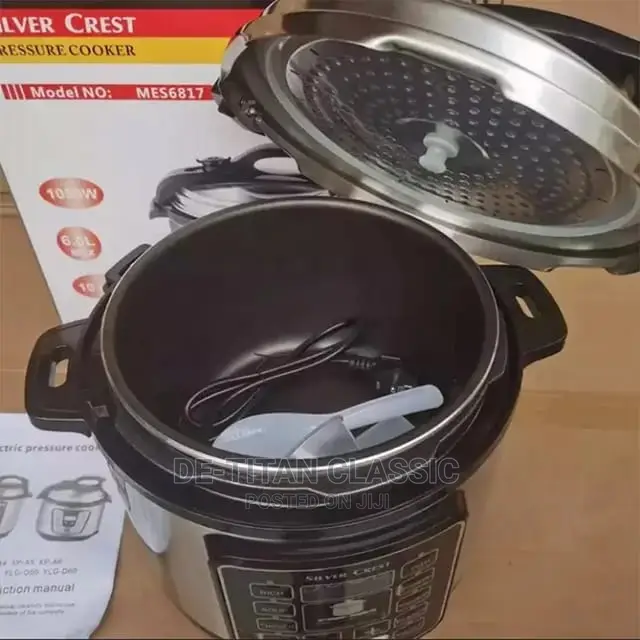 10IN1 Silver Crest Electric Pressure Cooker
