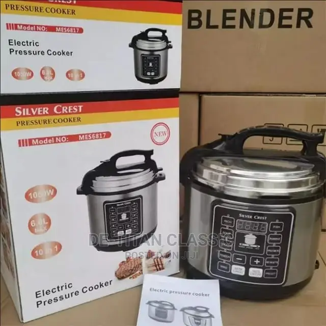 10IN1 Silver Crest Electric Pressure Cooker