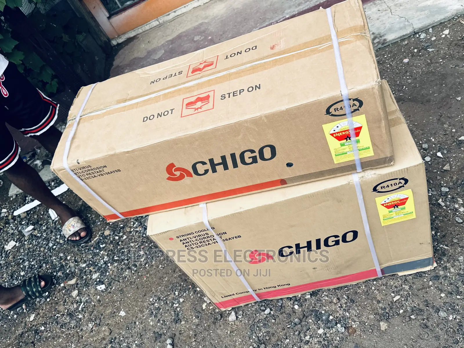 Auto Blow Function Chigo Split R410 1.5hp AC