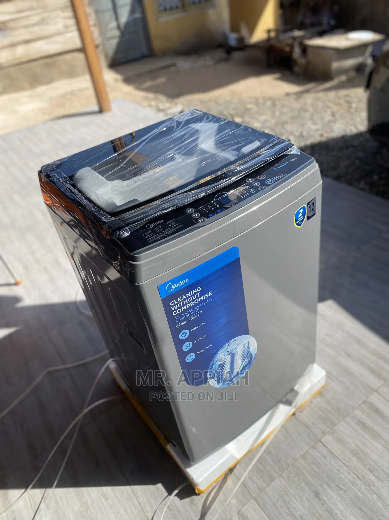High Quality Midea 12kg Top Load Washingmachine(MA200W120/G)