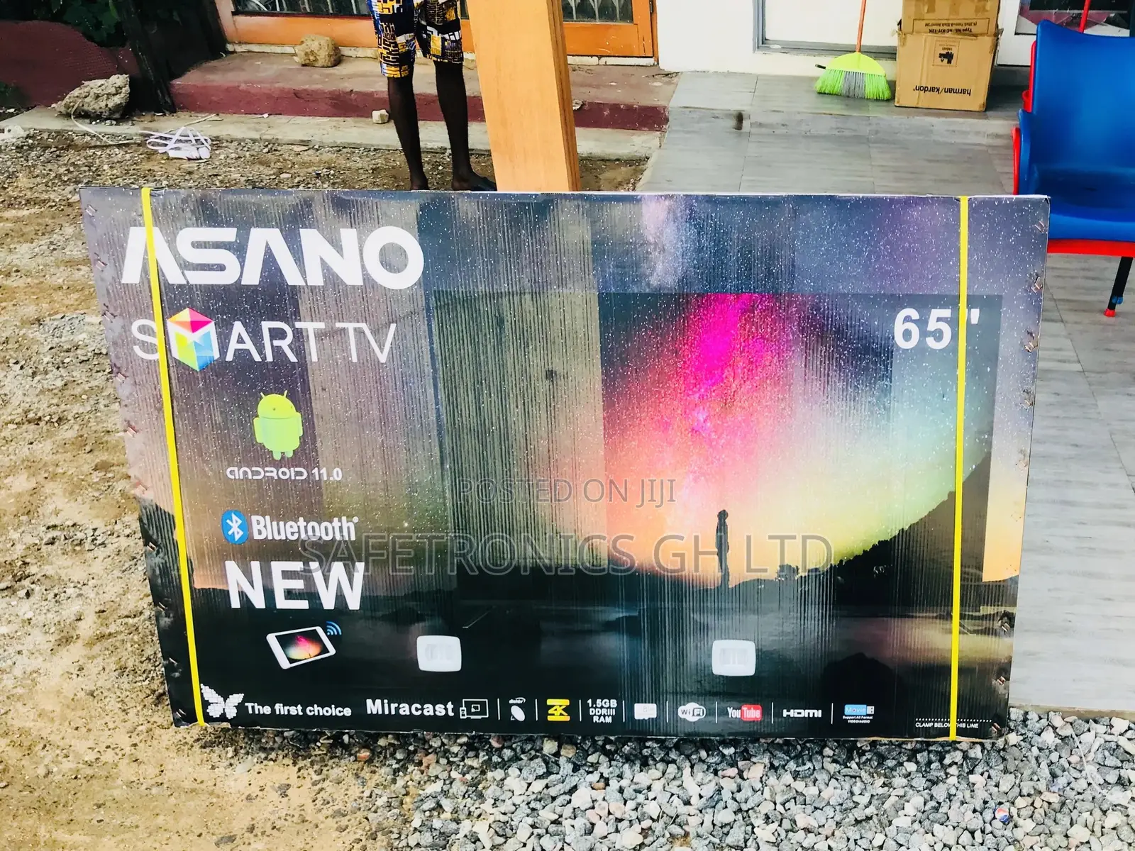 Essential Best Glossy Asaon 65 Inches Smart LED Tv
