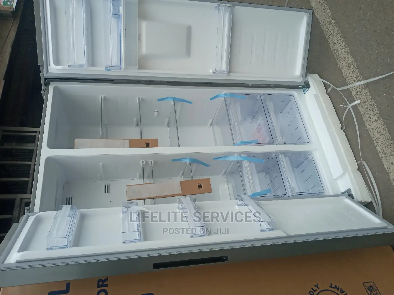 Spacious Side by Side Fridge Pearl 436ltrs