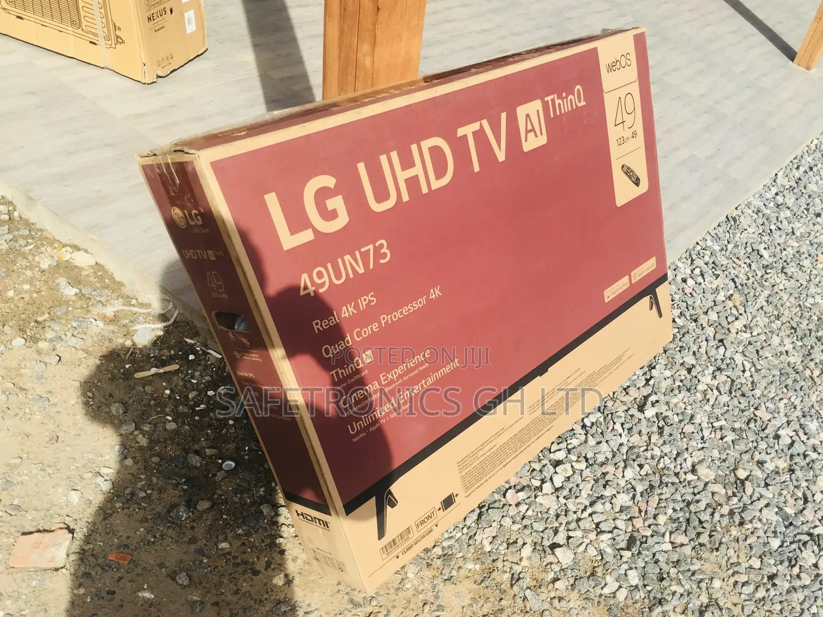 UN73 Led Quality and Neat Lg 49 Inches Smart