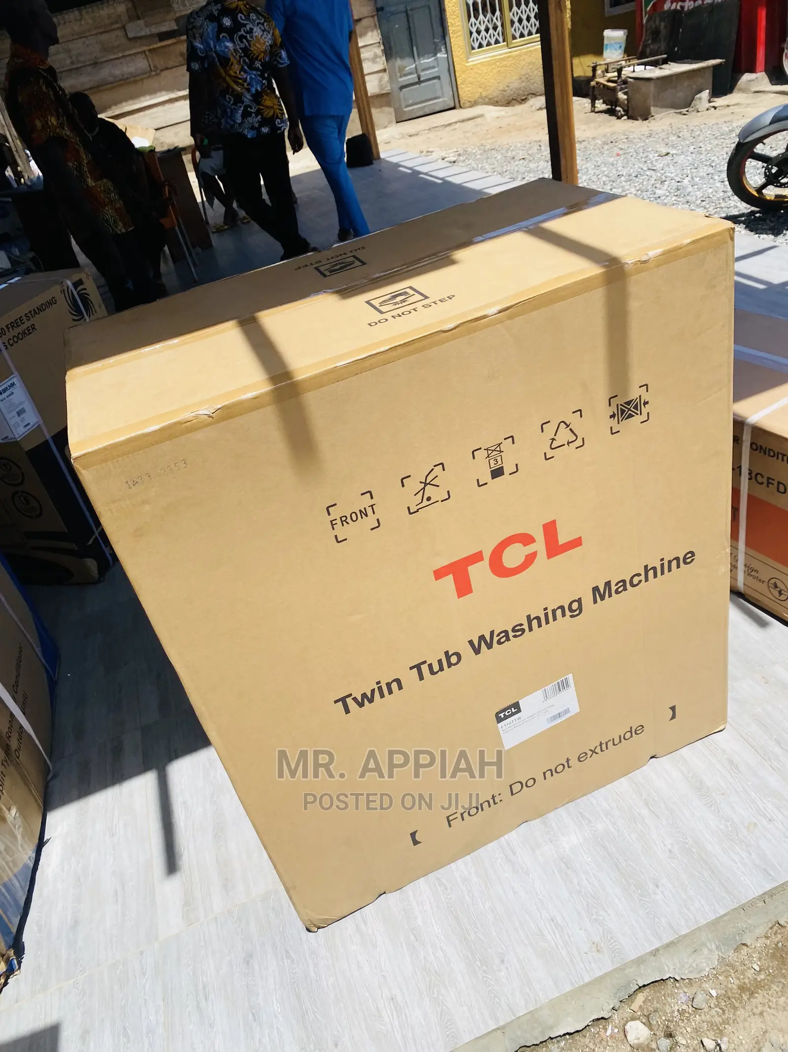 Sealed TCL Washingmachine With Spin(Top Load)10KG 