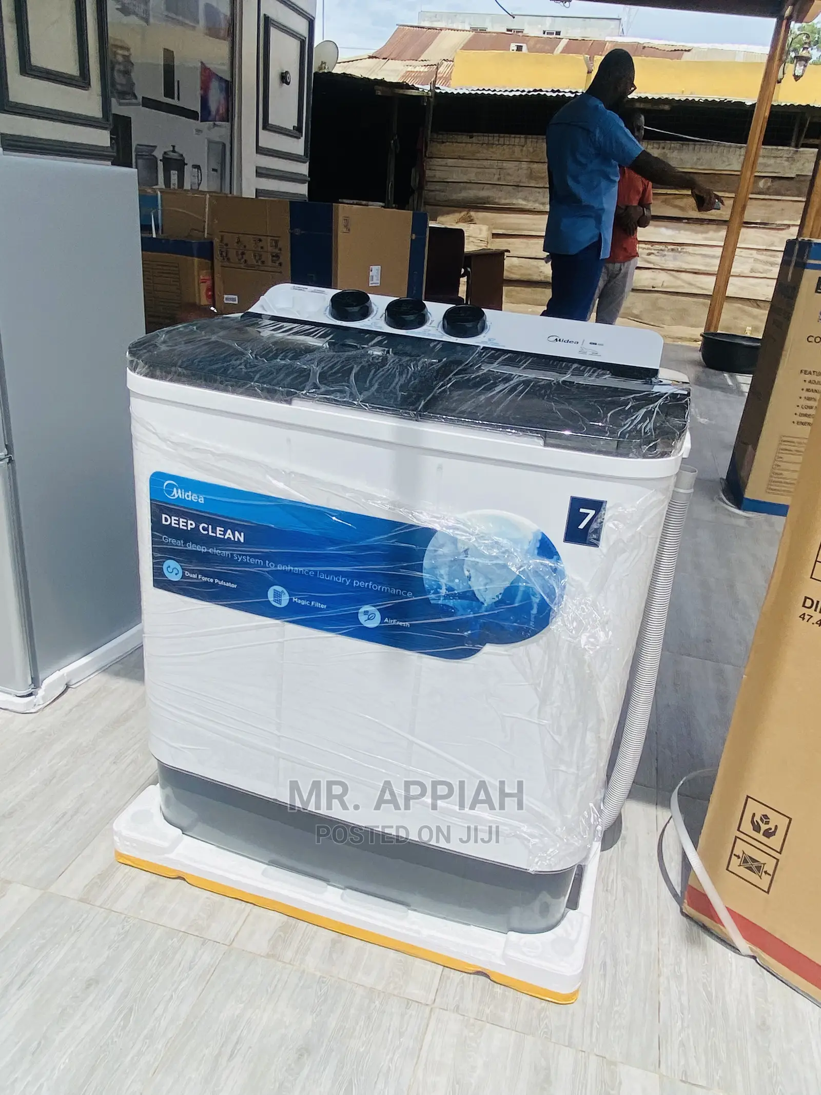 Extremely Quality Midea Washingmachine Spindry.Mta100w70,7KG