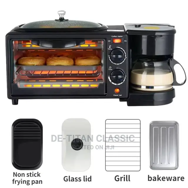 Silver Crest 3 in 1 Electric Breakfast Maker- 12l