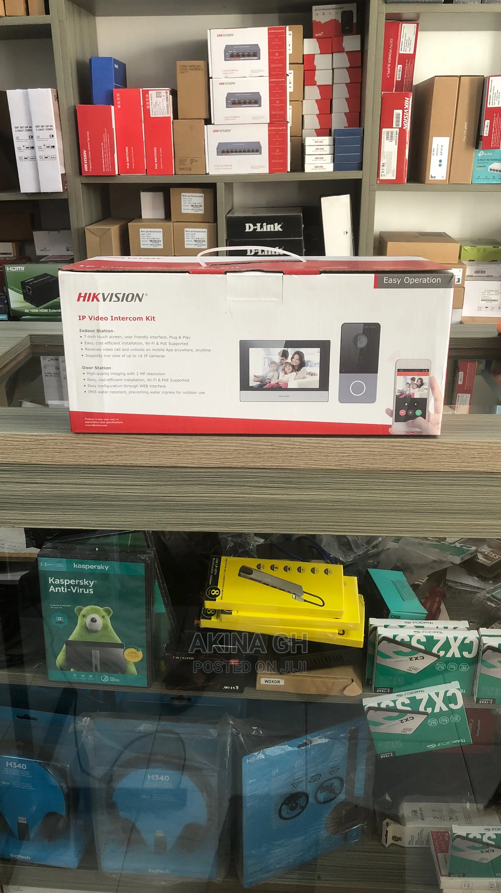 Hikvision Ip Video Door Bell Intercom Ds-Kis603-P