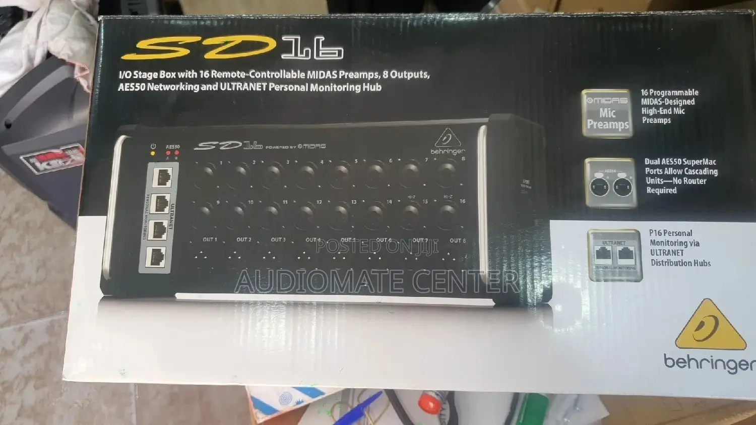 Behringer Sd16 Stage Box