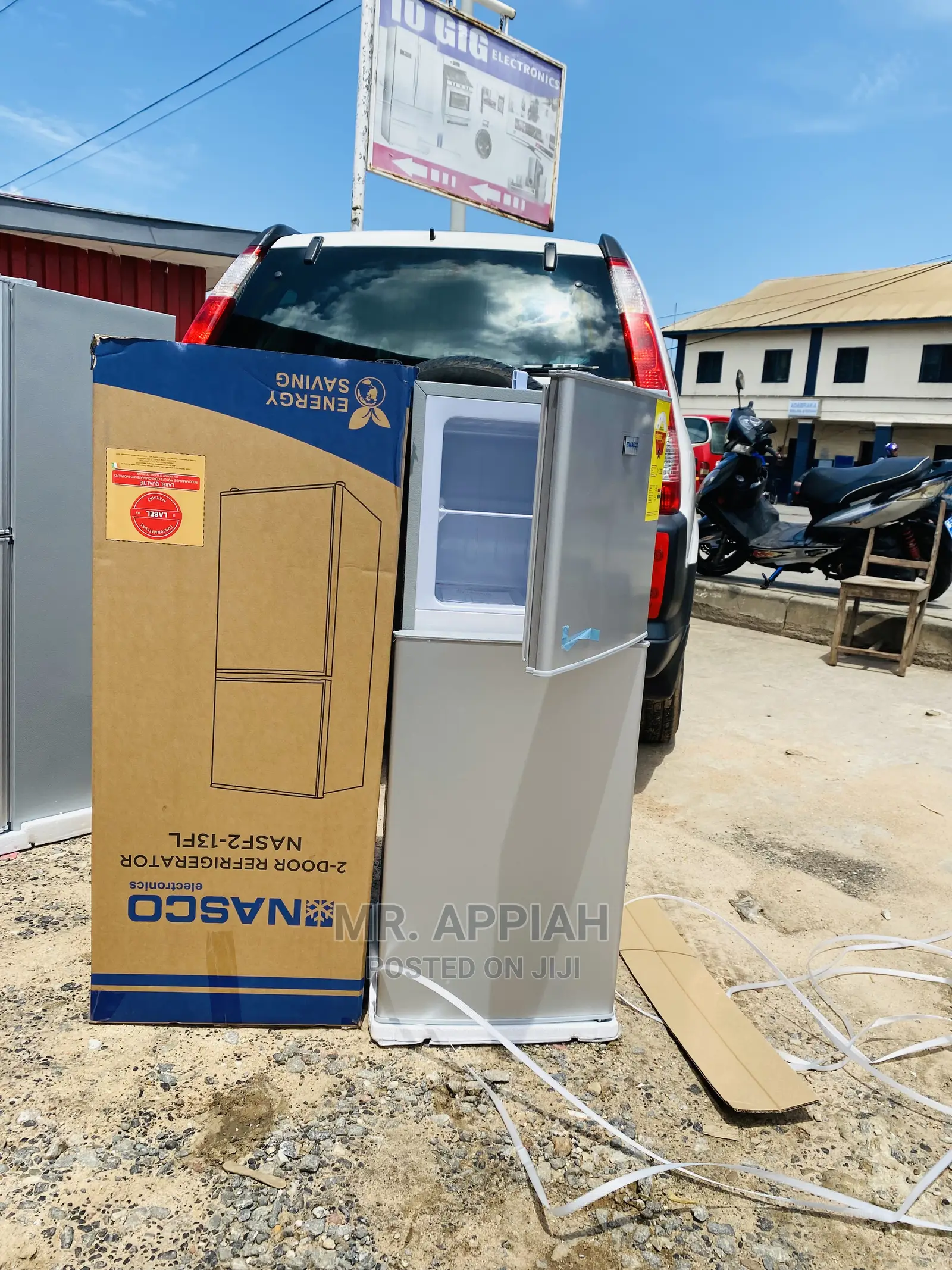 (Nascodf2-13 FL)High Quality Nasco Double Door Fridge ,