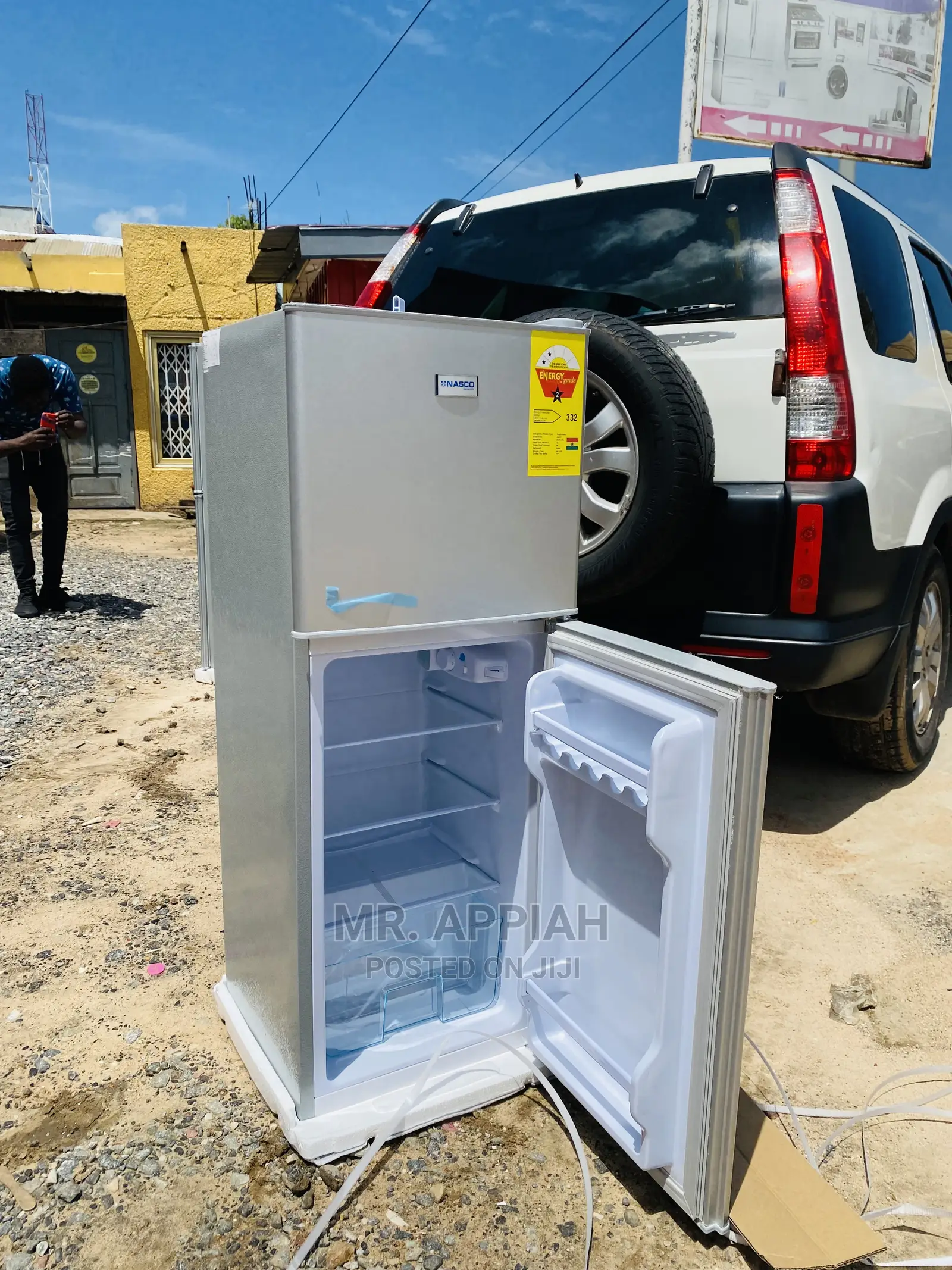 Nascodf2-13fl,Stainless Steel Nasco Top  Freezer Fridge.