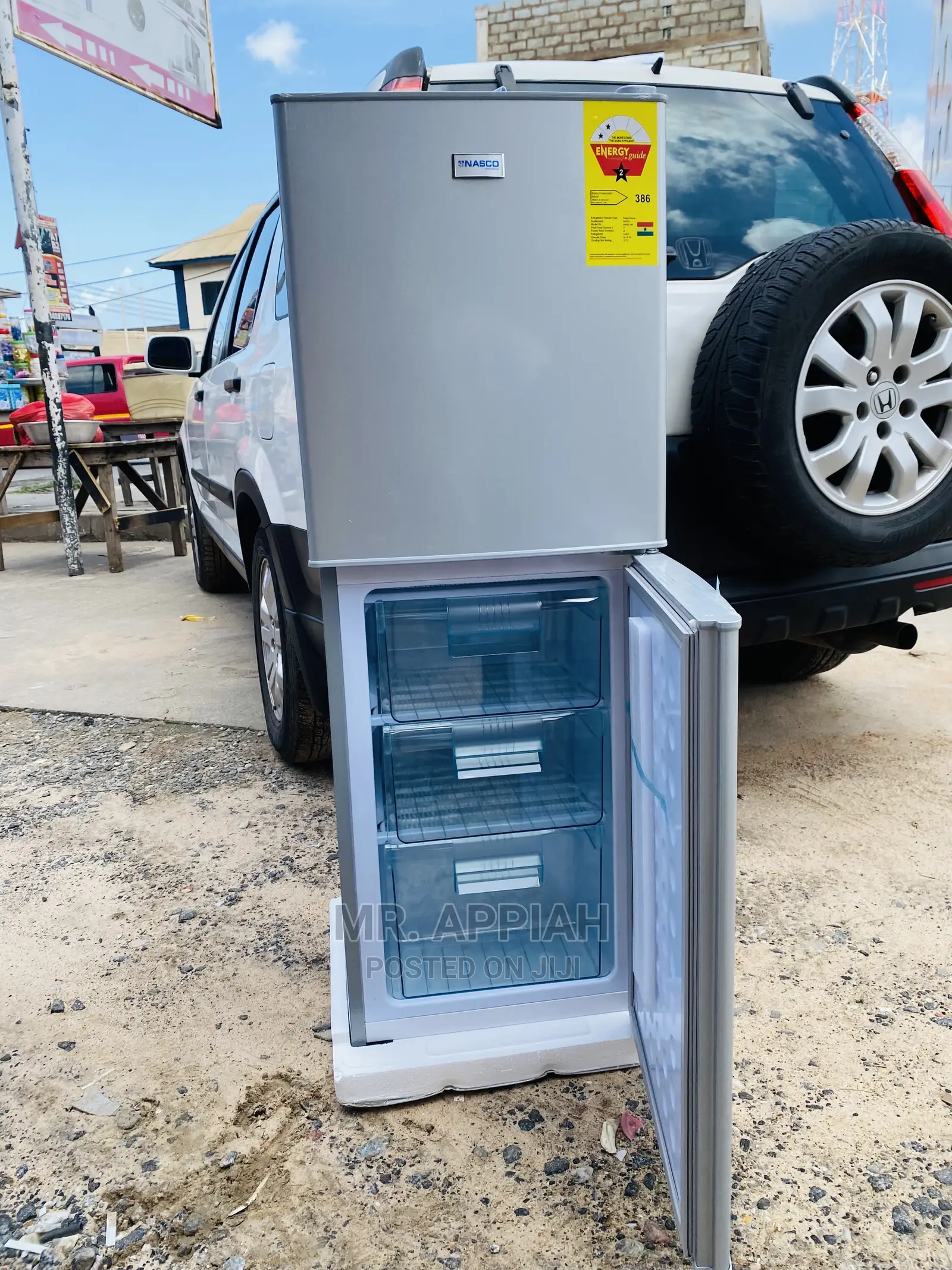 Direct Cooling Nasco 2door Refrigerator Instock Nascod2-18fl