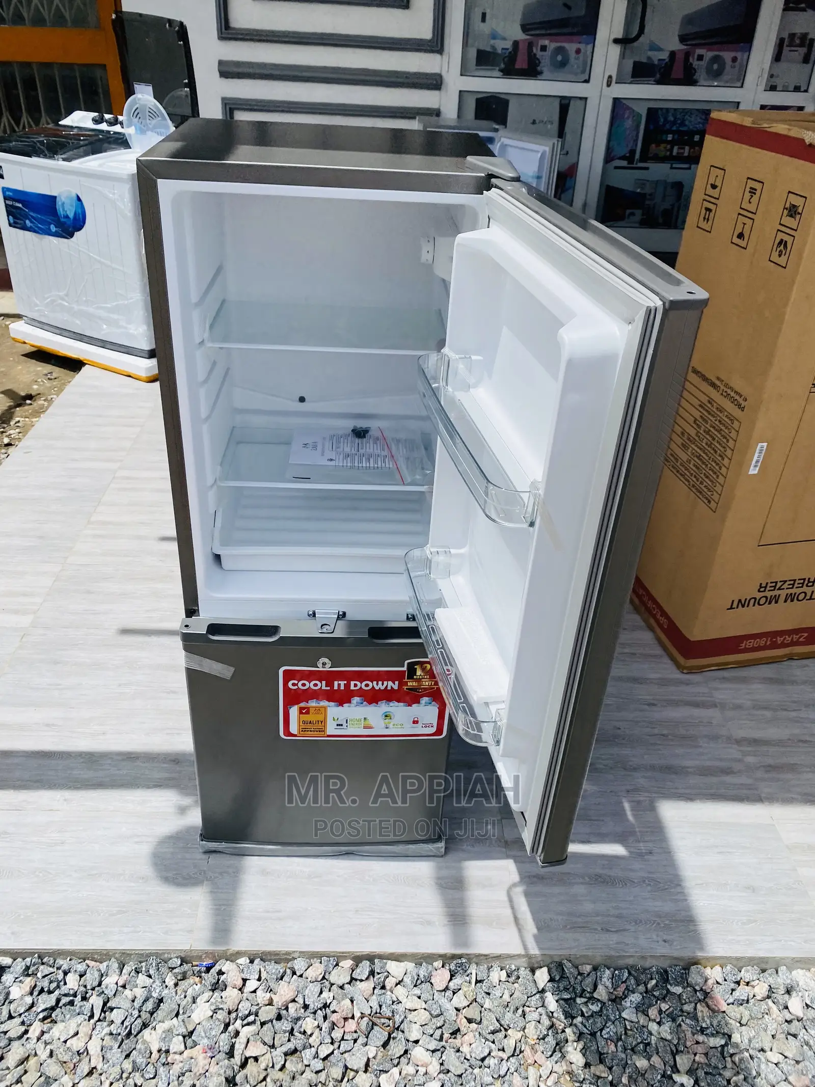 Energy Sufficient Zara Bottom Freezer Fridge(Zara180bf)