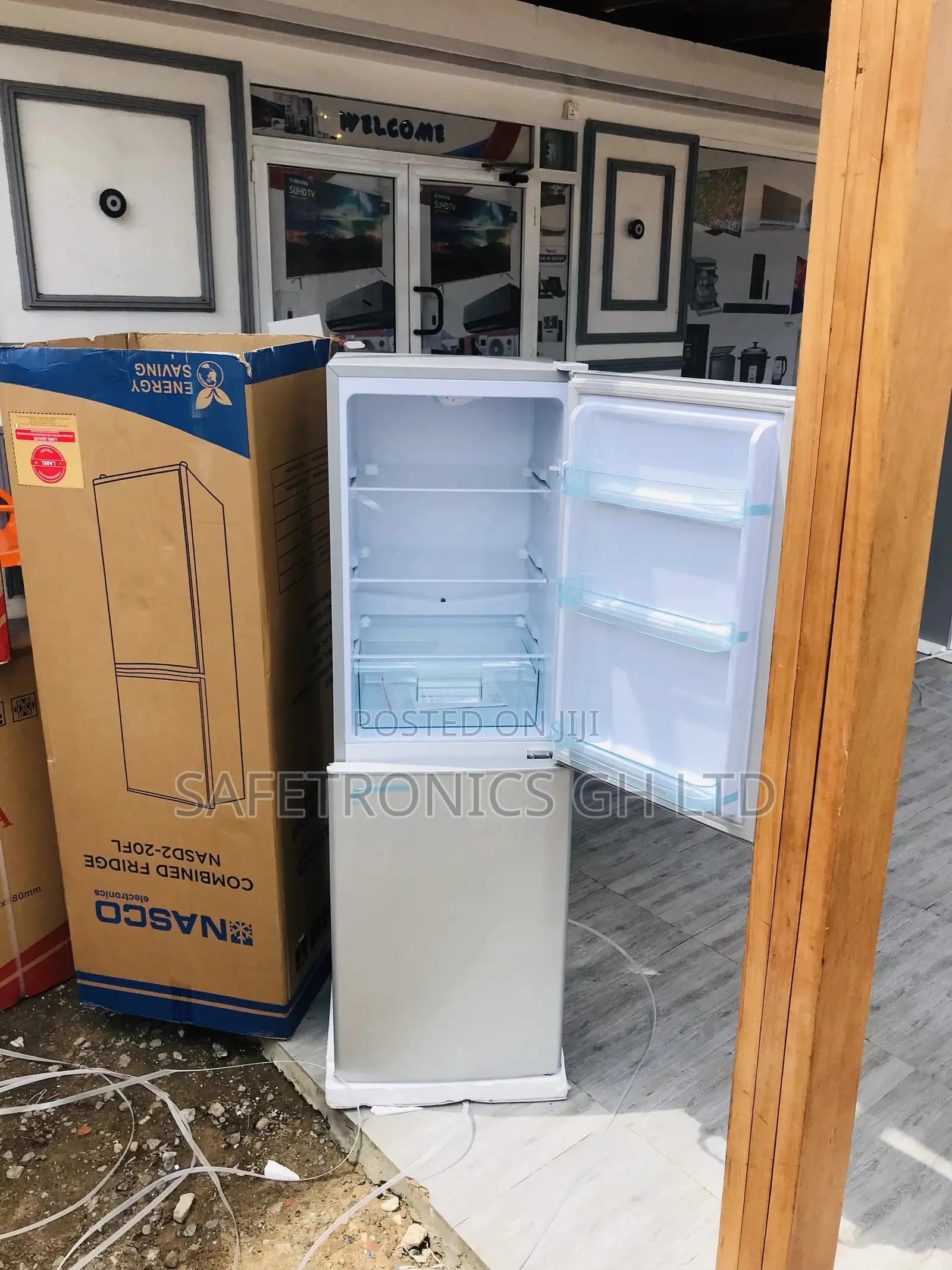 Quality Design Bottomfreezer 147l Nascod2-20fl Doubledoor