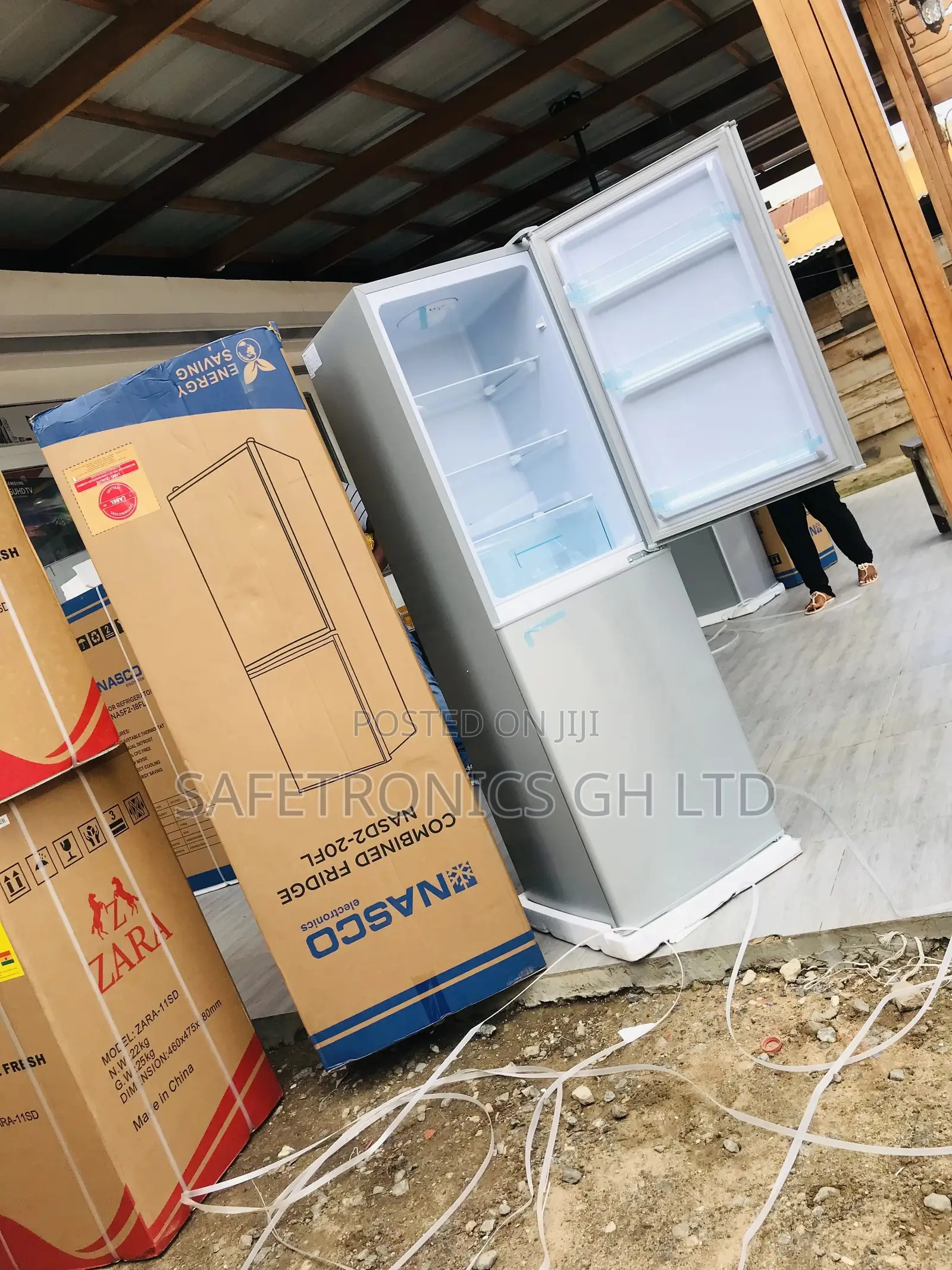 Two Door Fridge Bottomfreezer Nascod2-20fl 147L