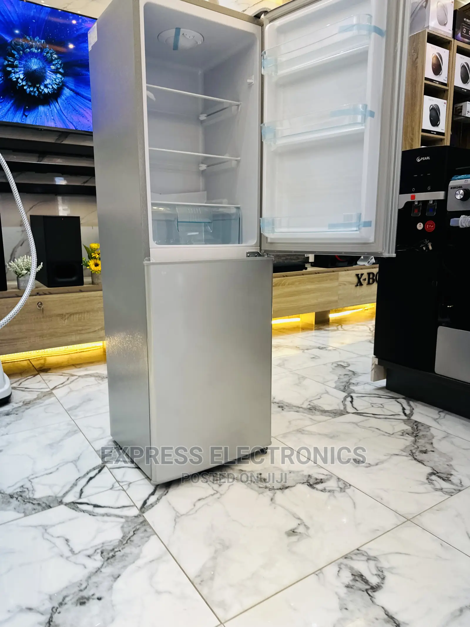 Authentic New Sleek Double Door Fridge Nasco Nasf2-18fl