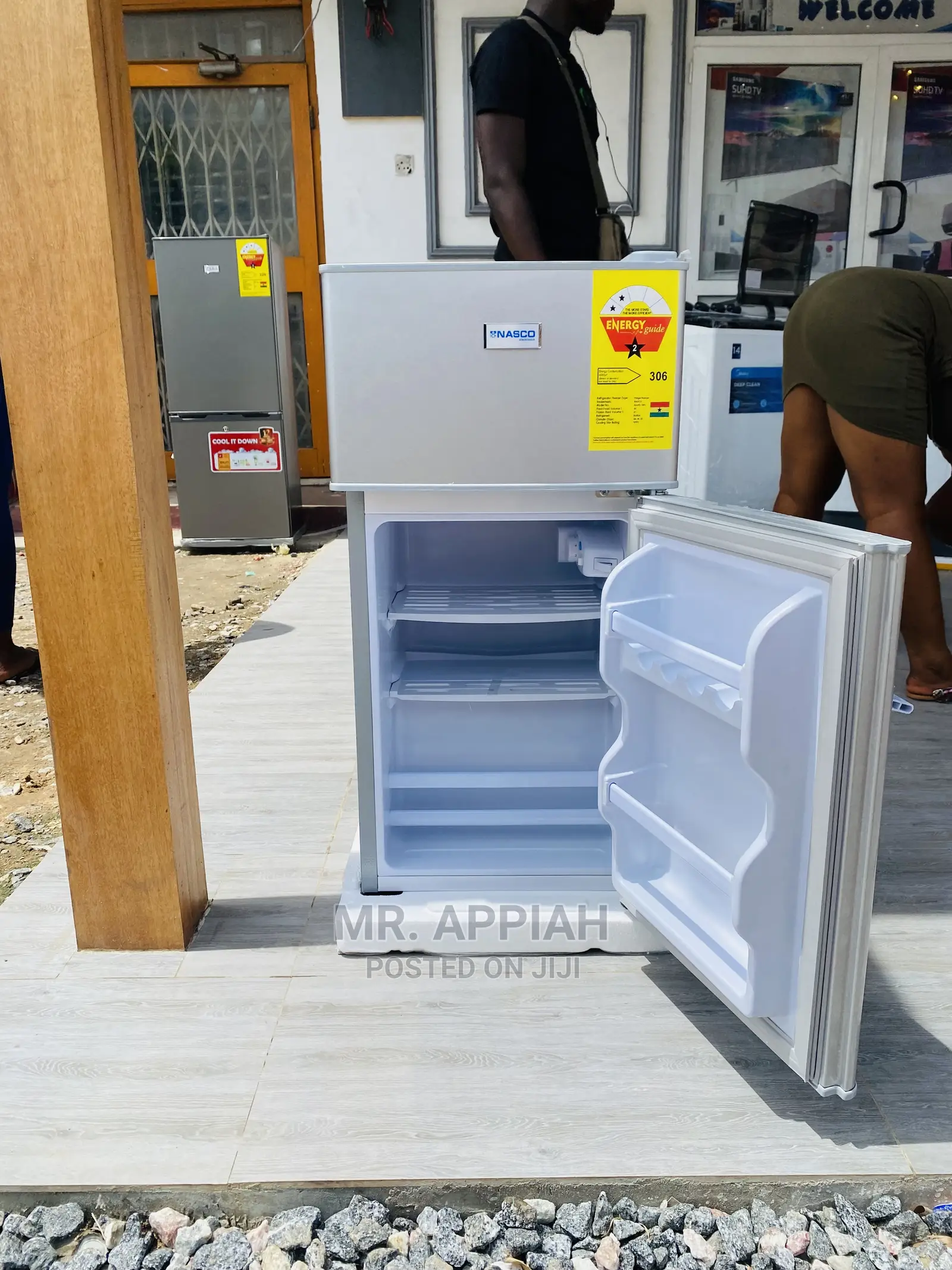 Effective Reliable Nasco 2 Door(Nasf2-10)Refrigerator 80L at 
