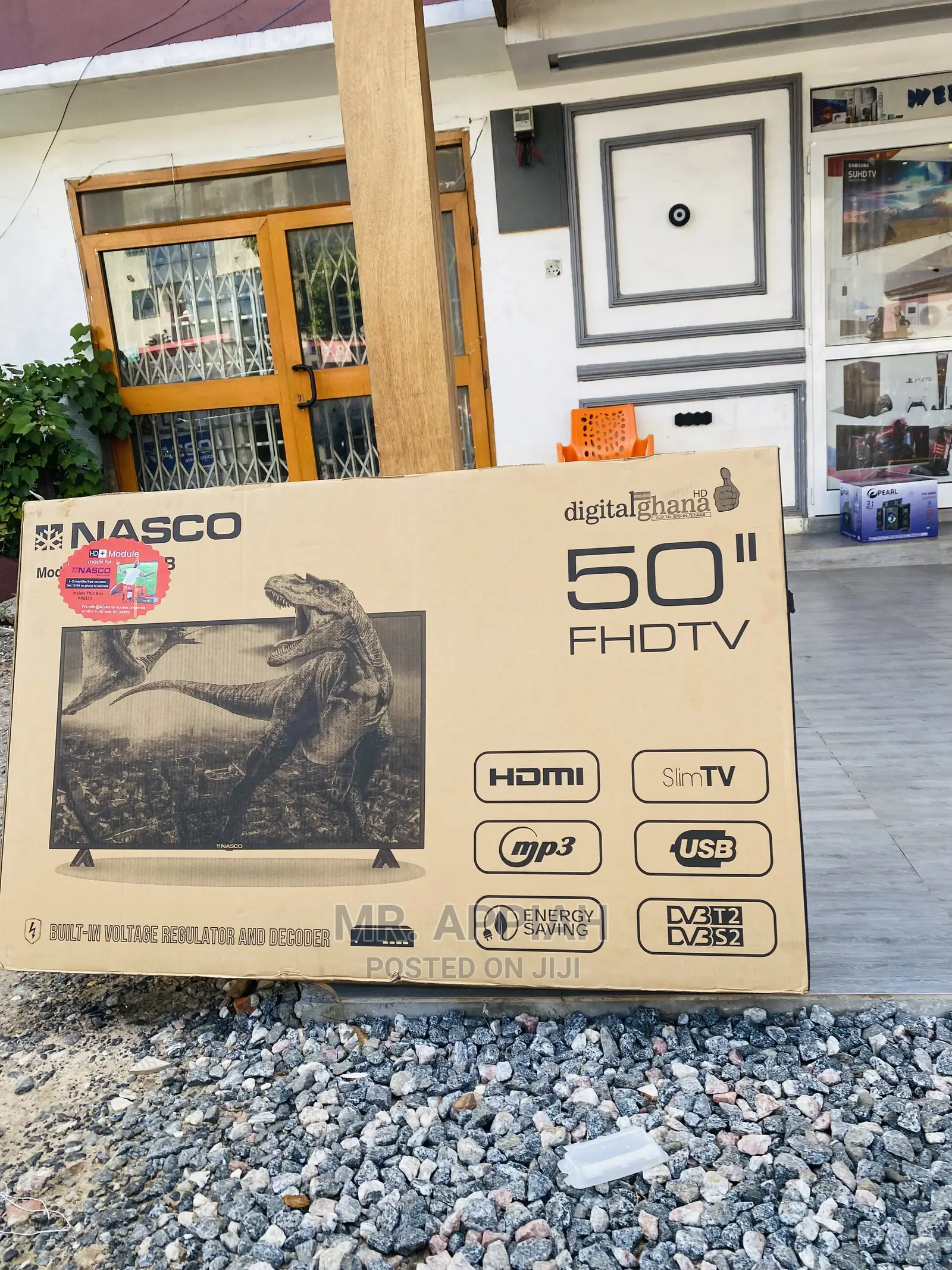 Enjoy Great Content on 50”Nasco Satelite TV(Nas-j50fus-And)
