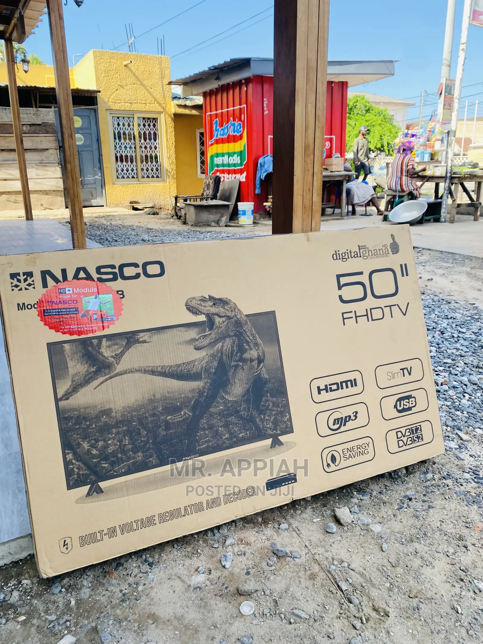 Upgrade Your Viewing Experience With Nasco 50” Tvnas-J50fus