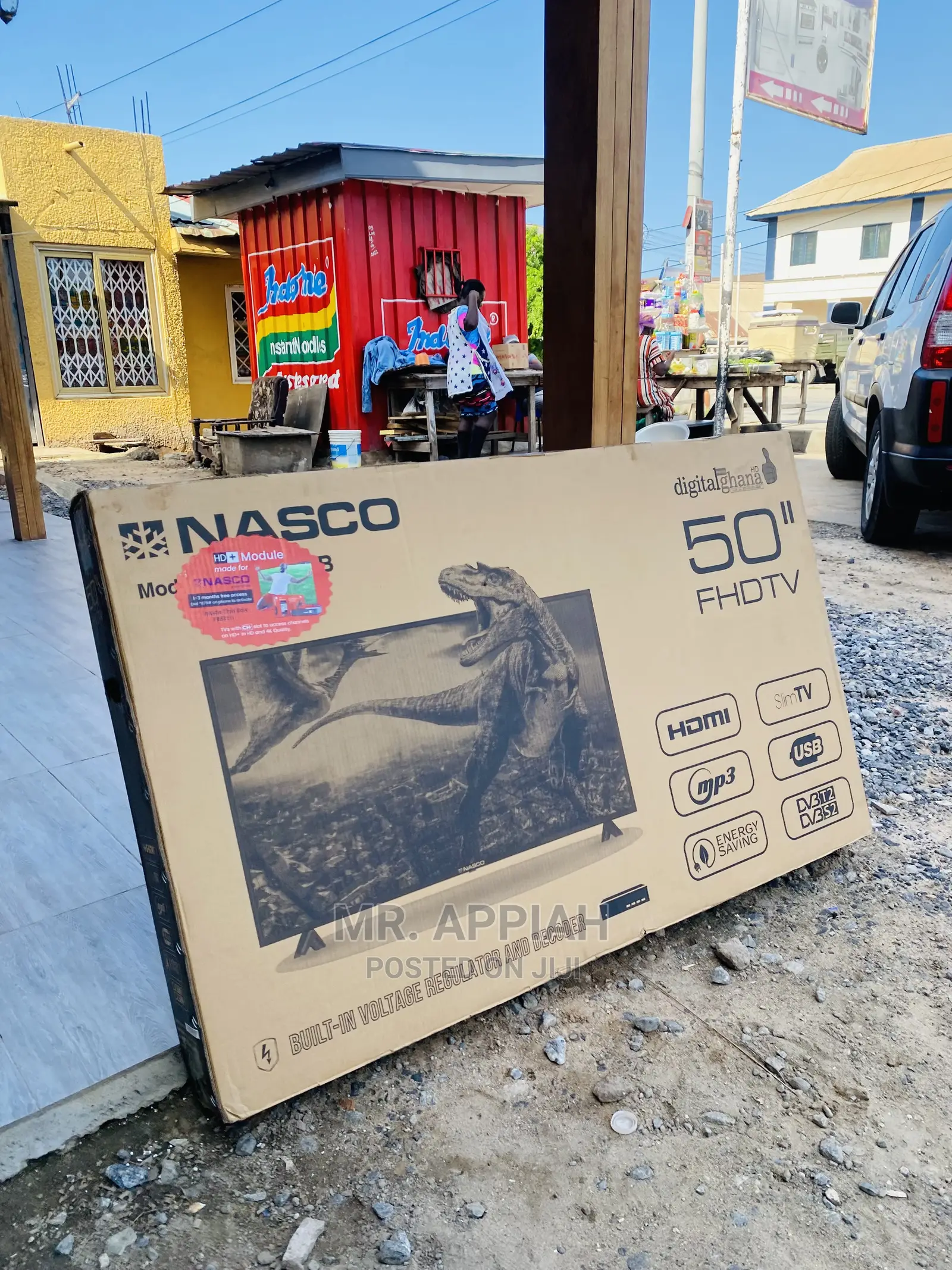 Authentic Nasco Nas-J50fus-and 50” Digital Satelite Tv