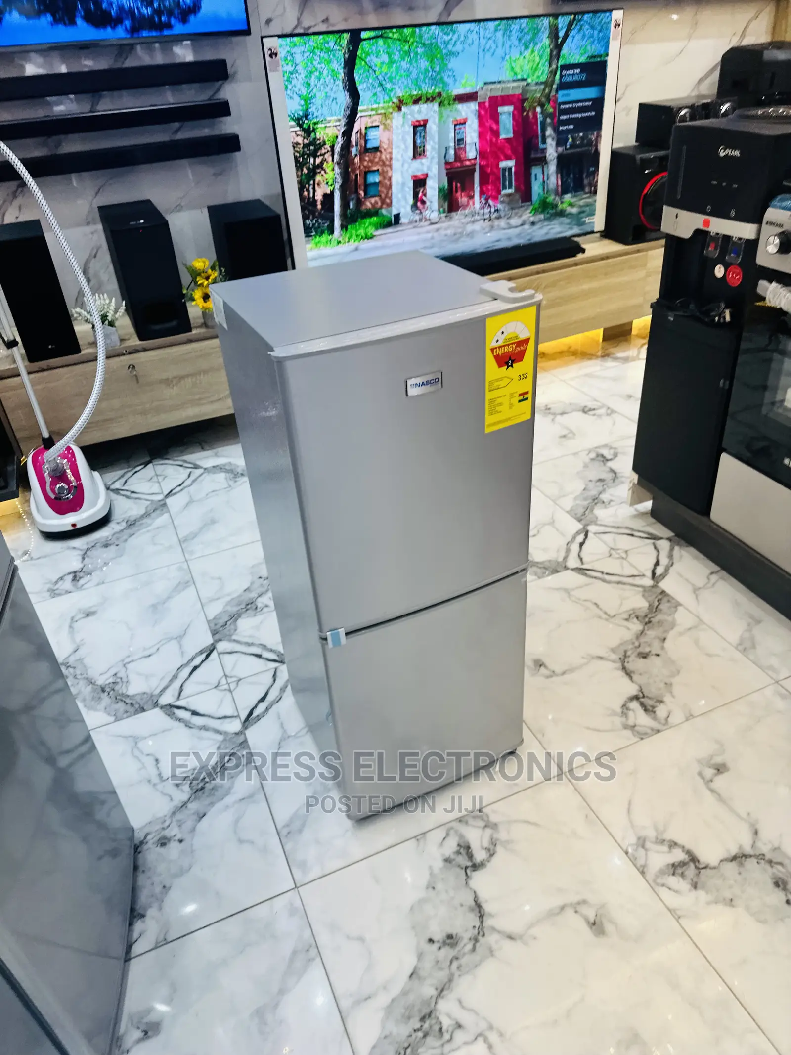 Defrosting Free Nasco Nasd2-10s Double Door Fridge