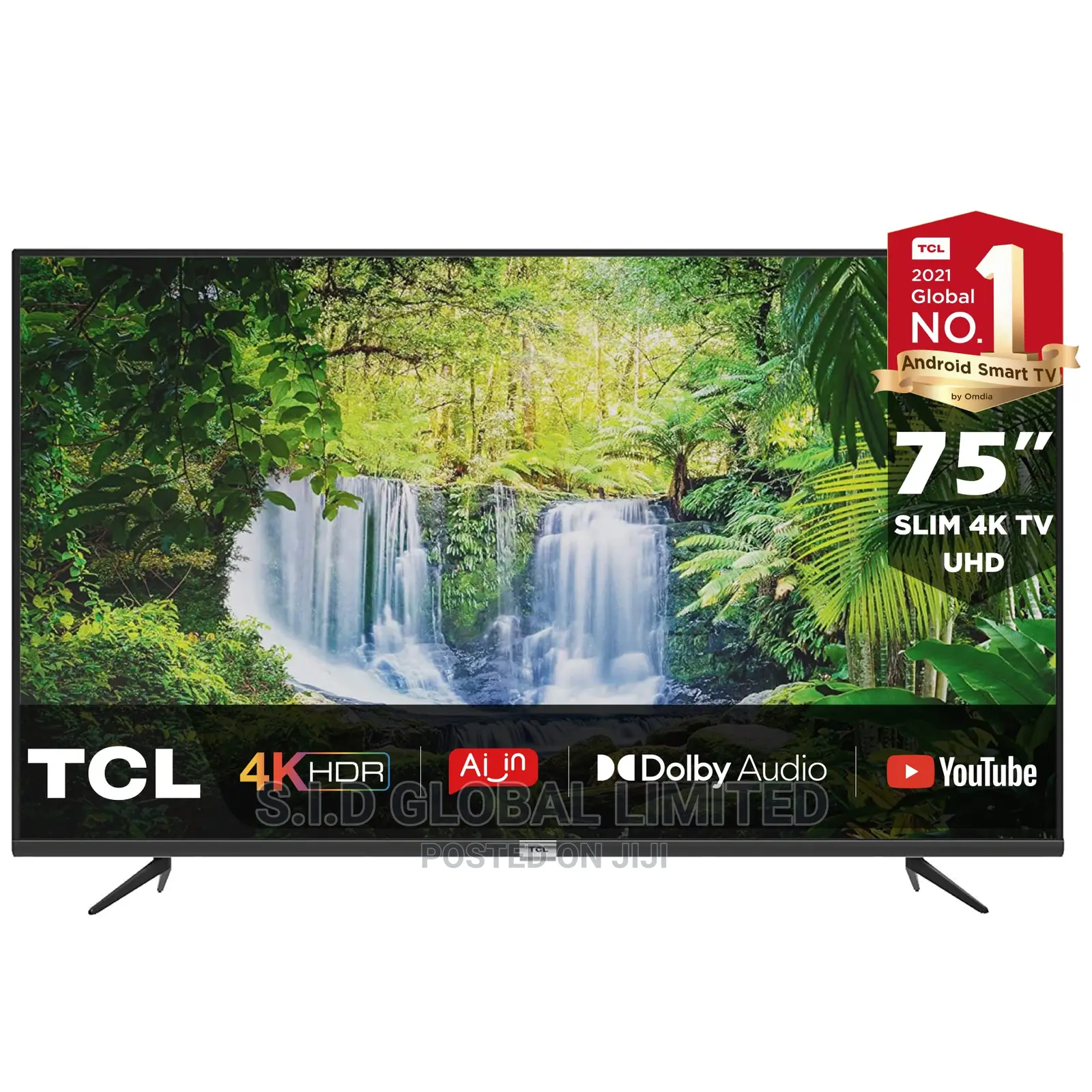 TCL 75P635 75 Inch Android Google Smart TV
