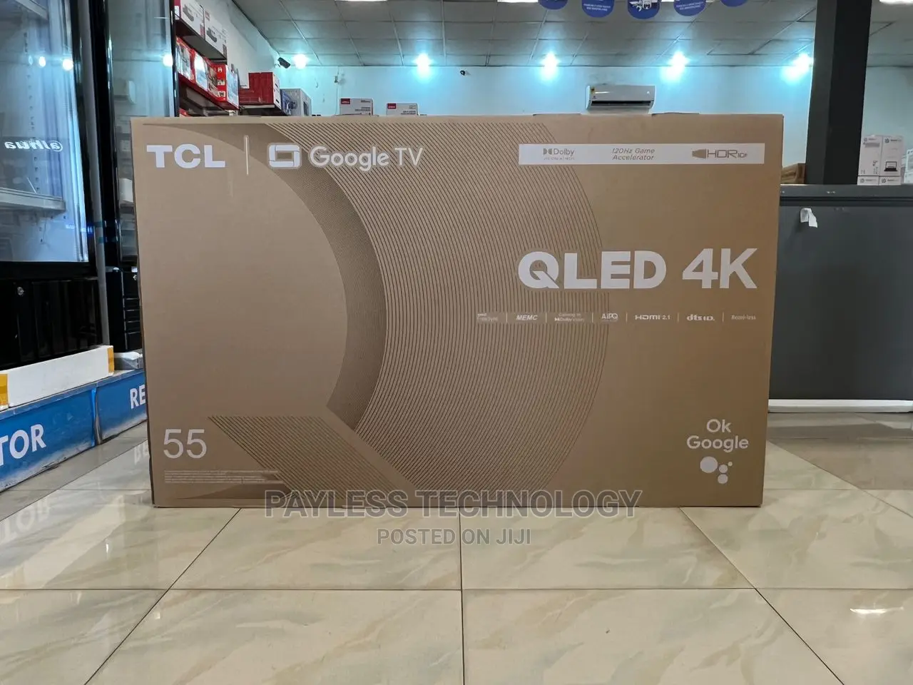 TCL Qled 55 Inches Smart Digital Satellite Televisions