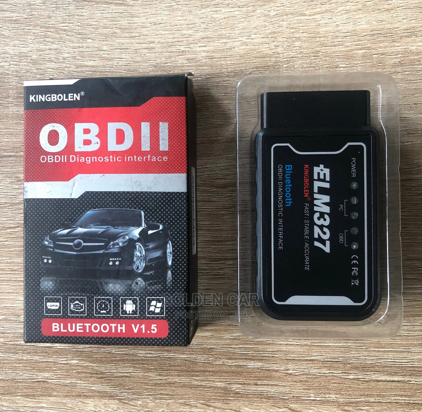 ELM327 OBD2 Bluetooth Car Diagnostic Scanner